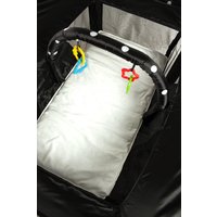 Игровой манеж ForKiddy Quadro plus 2 в 1 (черный)