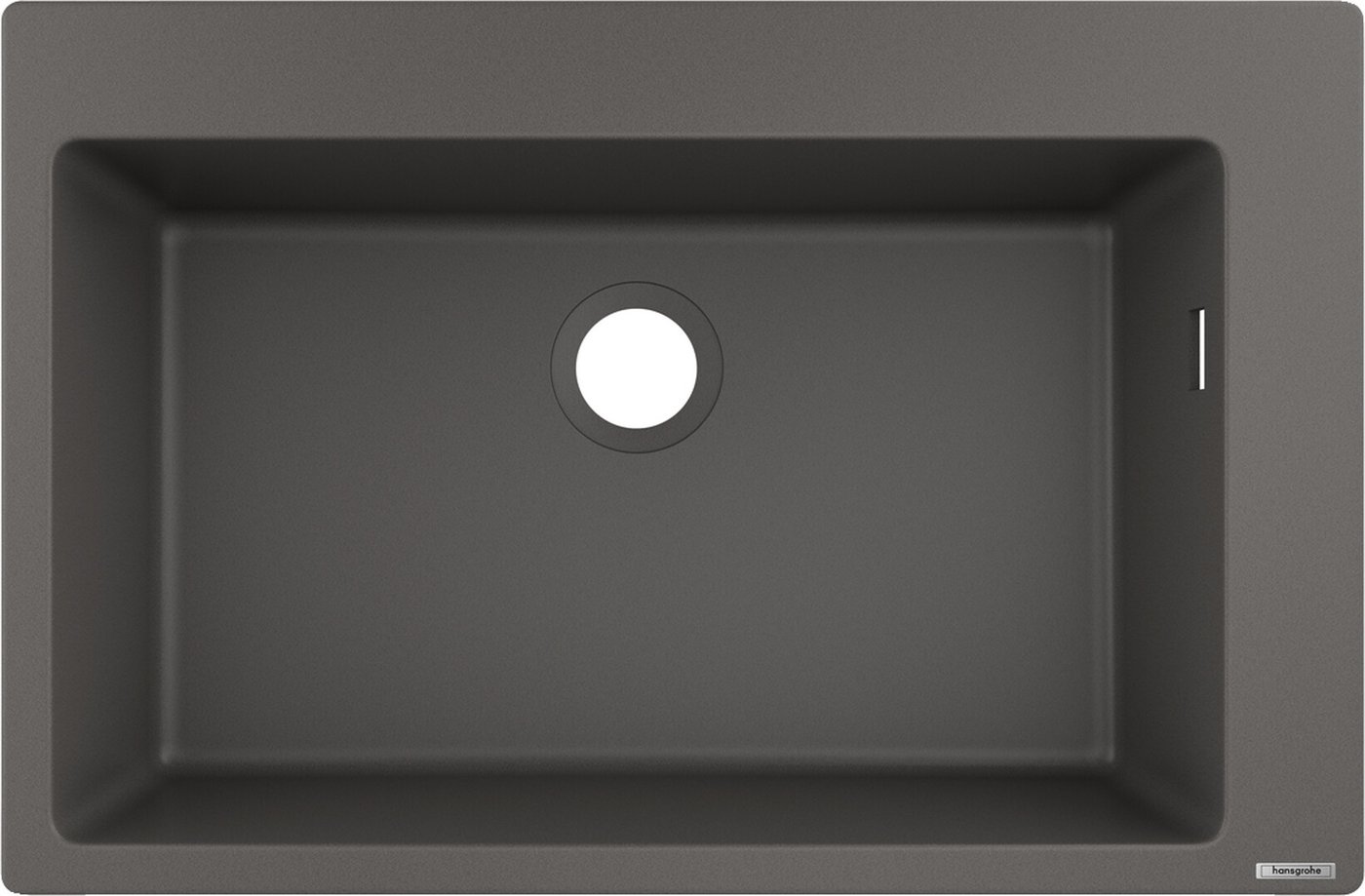 

Кухонная мойка Hansgrohe S51 S510-F660 Zlewozmywak nablatowy 660 43313290 (каменный серый)