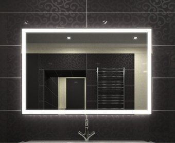 Континент Зеркало Mercury LED 100x70 (с подогревом)