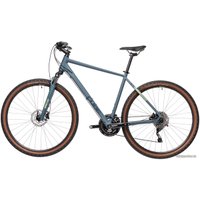 Велосипед Cube Nature Pro XL 2021 (сине-зеленый)