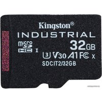Карта памяти Kingston Industrial microSDHC 32GB SDCIT2/32GBSP