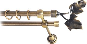Lm Decor Лист (антик, гладкая, 2.4м 25мм, 2 ряда)