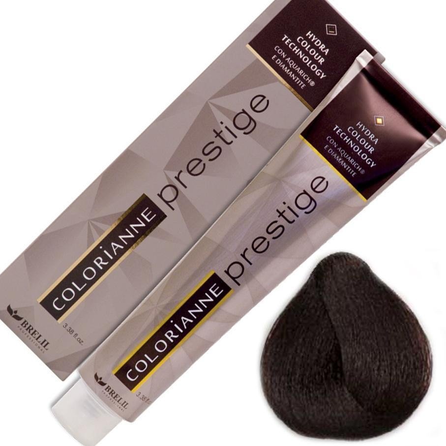 

Крем-краска для волос Brelil Professional Colorianne Prestige 5/38 светлый шоколадный шатен