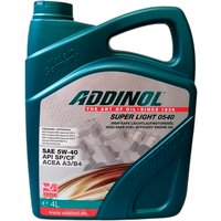 Моторное масло Addinol Super Light 0540 5W-40 4л