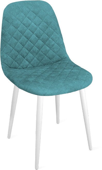 

Стул Трия Ричи К1С (белый матовый/микровелюр Wellmart Indigo)