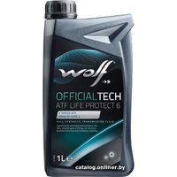 Трансмиссионное масло Wolf OfficialTech ATF Life Protect 6 1л