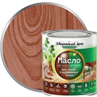Масло Здоровый дом Для террас и деревянных полов 1.8 л (махагон)