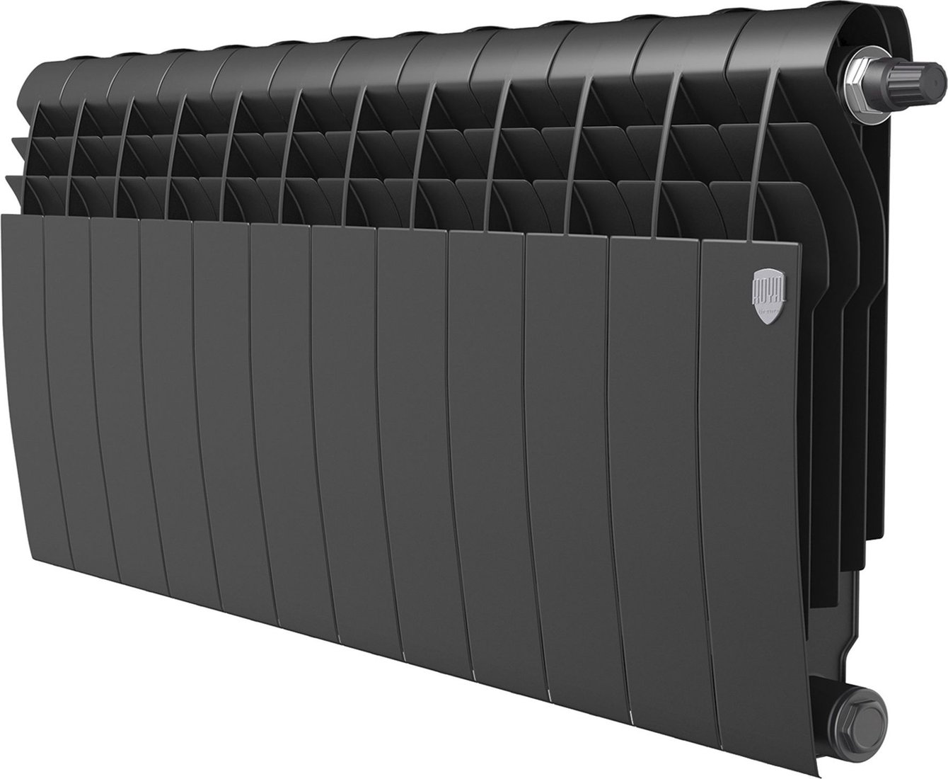 

Дизайн-радиатор Royal Thermo Biliner 350 Noir Sable VR80 - 12 секций