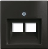 

Накладка для компьютерной/телефонной розетки ABB Basic 55 1753-0-0206
