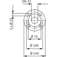 Циркуляционный насос Wilo CronoLine IL 32/170-4/2