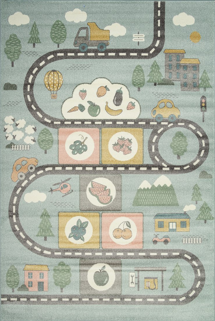 

Ковер для детской Merinos Izumrud C214-STAN-MULTICOLOR (0.8х1.5)