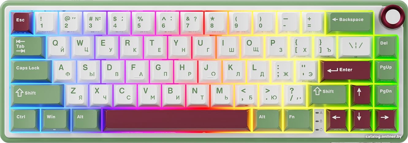 Клавиатура Royal Kludge R65 Green Sand (RK Chartreuse)