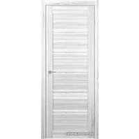 Межкомнатная дверь Юркас Stark ST5 ДО 80x200 (сонома светлый, стекло мателюкс матовое) в Пинске