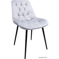 Стул Алвест AV 435 (серый бархат/черный)