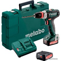 Дрель-шуруповерт Metabo PowerMaxx BS 12 Q 601037500 (с 2-мя АКБ 2 Ah, кейс)