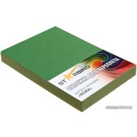 Картонная обложка для переплета Starbind A4 230 г/кв.м. 100 шт (кожа, зеленый)