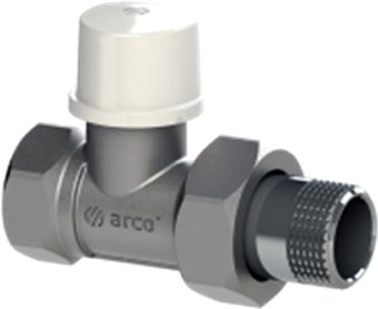 Вентильный кран Arco Teide Plus Lockshields 1/2 507265