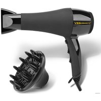 Фен VES V-HD7 (черный)