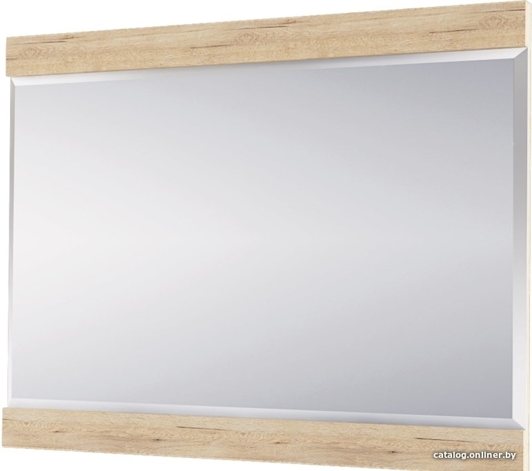 Зеркало Anrex Oskar 80x60 (дуб санремо/дуб бордо)