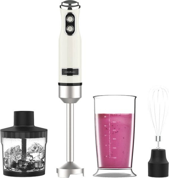 

Погружной блендер Cecotec Power RetroBeige 1200MAX Cream&Crush