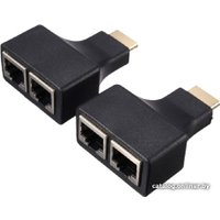 Удлинитель USBTOP HDMI по витой паре RJ45 (30 м), комплект