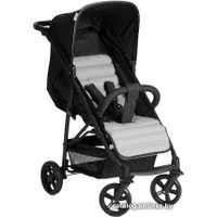 Коляска прогулочная «книга» Hauck Rapid 4 Caviar Silver