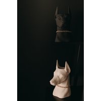 Кашпо К.РАМА Доберман (черный)