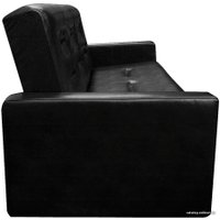 Диван Луховицкая Мебельная Фабрика Аккорд пружинный 120 (черный)