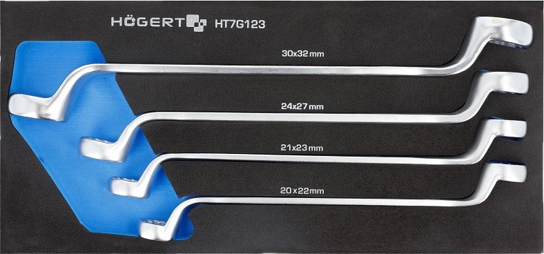 

Набор ключей Hoegert Technik HT7G123 (4 предмета)