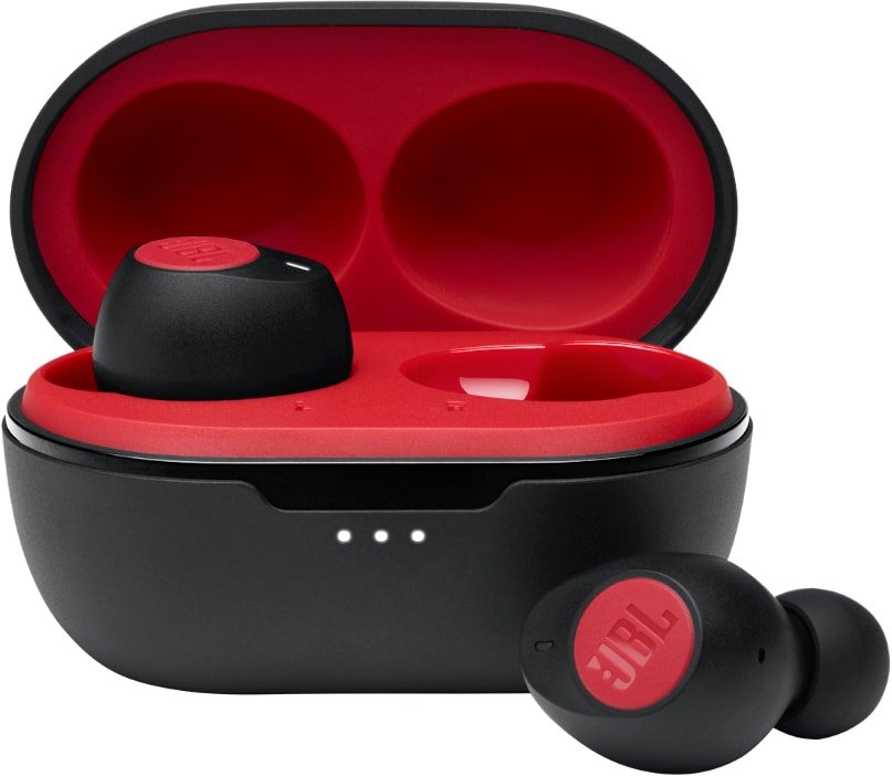 

Наушники JBL Tune 115TWS (черный/красный)