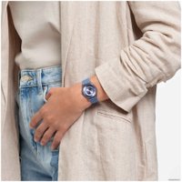 Наручные часы Swatch Monthly Drops SS08N100 Denim Blue