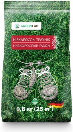 Семена Greenlab Низкорослый газон (0.8 кг)