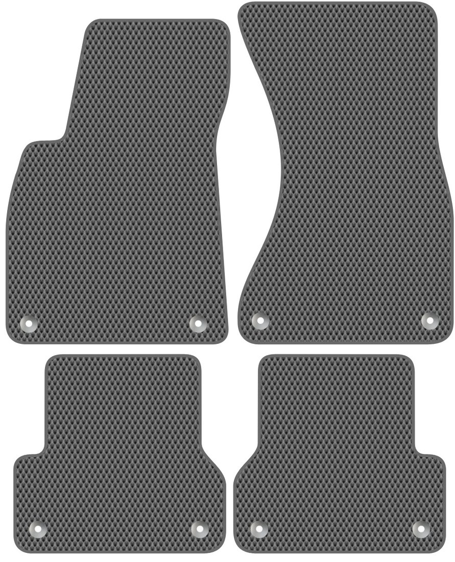 

Комплект ковриков для авто Alicosta Audi A7 (хэтчбек 5 дв / 4G) 2010 - 2018 (серый, ромб)