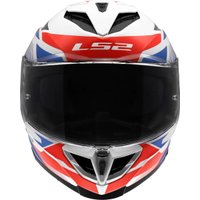 Мотошлем LS2 FF818 Storm III Komai (3XL, белый/синий/красный)