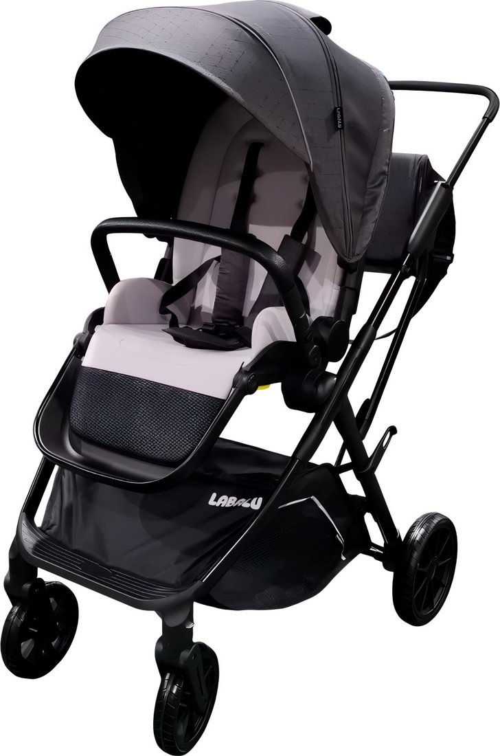 

Коляска прогулочная «книга» Labalu Wave Q7 (серый)