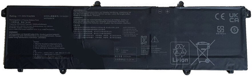 Аккумуляторы для ноутбуков ASUS C31N2201