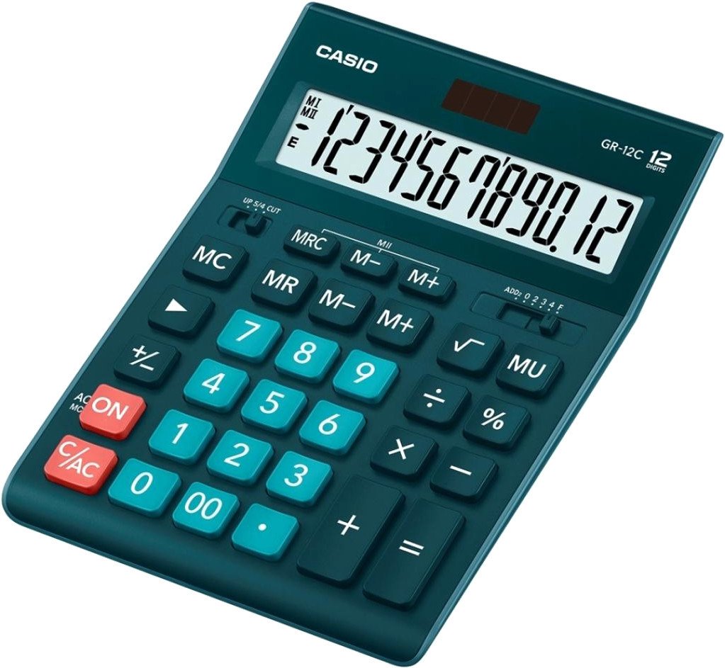 

Бухгалтерский калькулятор Casio GR-12C-DG-W-EP (темно-зеленый)