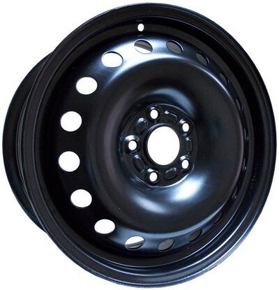 Штампованные диски ТЗСК Chevrolet Niva 15x6 5x139.7мм DIA 98мм ET 40мм черный