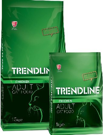 Trendline Adult Cat Food с курицей 15 кг