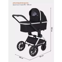 Универсальная коляска Rant MOWbaby Tilda MB064 (2 в 1, черный)
