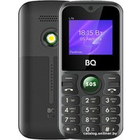 Кнопочный телефон BQ BQ-1853 Life (черный/зеленый)