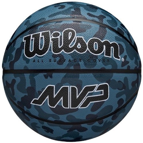 Баскетбольный мяч Wilson MVP Camo Blue WZ3018702XB6 (6 размер)