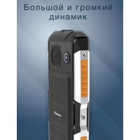 Кнопочный телефон Olmio X14 (черный/оранжевый)