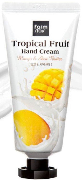 

FarmStay Крем для рук Tropical Fruit Hand Cream Mango&Shea Butter 50 мл