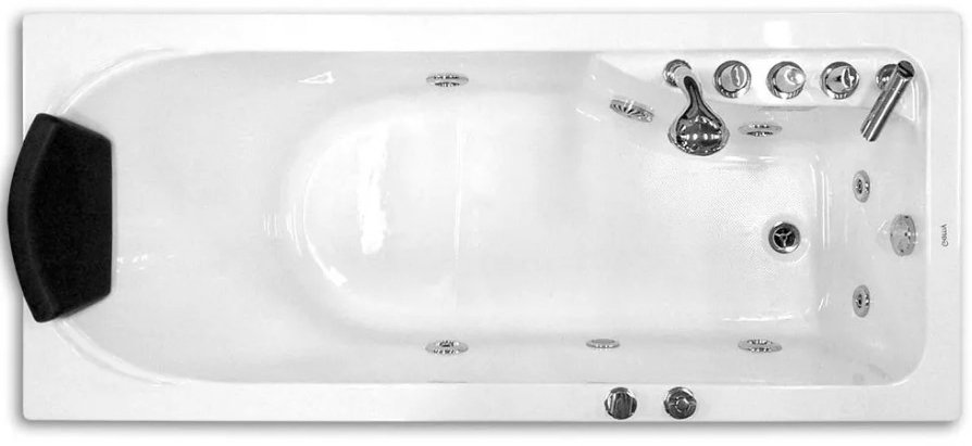 

Ванна Gemy G9006-1.7 B R 172x77 (с гидромассажем)