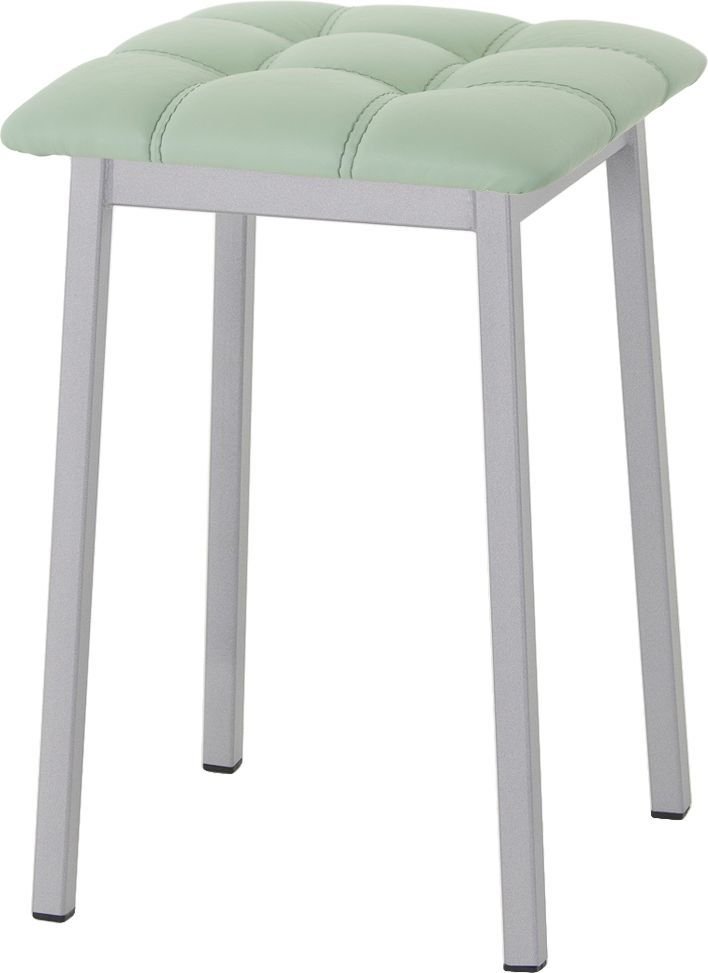 

Табурет AMC Comfort 7К5.10 (кожзам, мятный/серебристый)