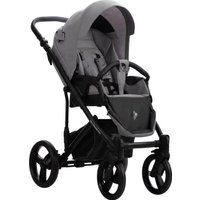 Универсальная коляска BEBETTO Magnum Light SE 2в1 (07, светло-серый/черная рама)