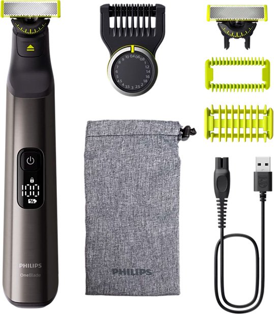 

Универсальный триммер Philips OneBlade Pro 360 Face + Body QP6552/30