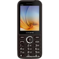 Кнопочный телефон Maxvi K15n (коричневый)