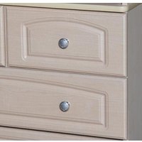 Детский комод Антел Ульяна-6 800-5 МДФ (белый)